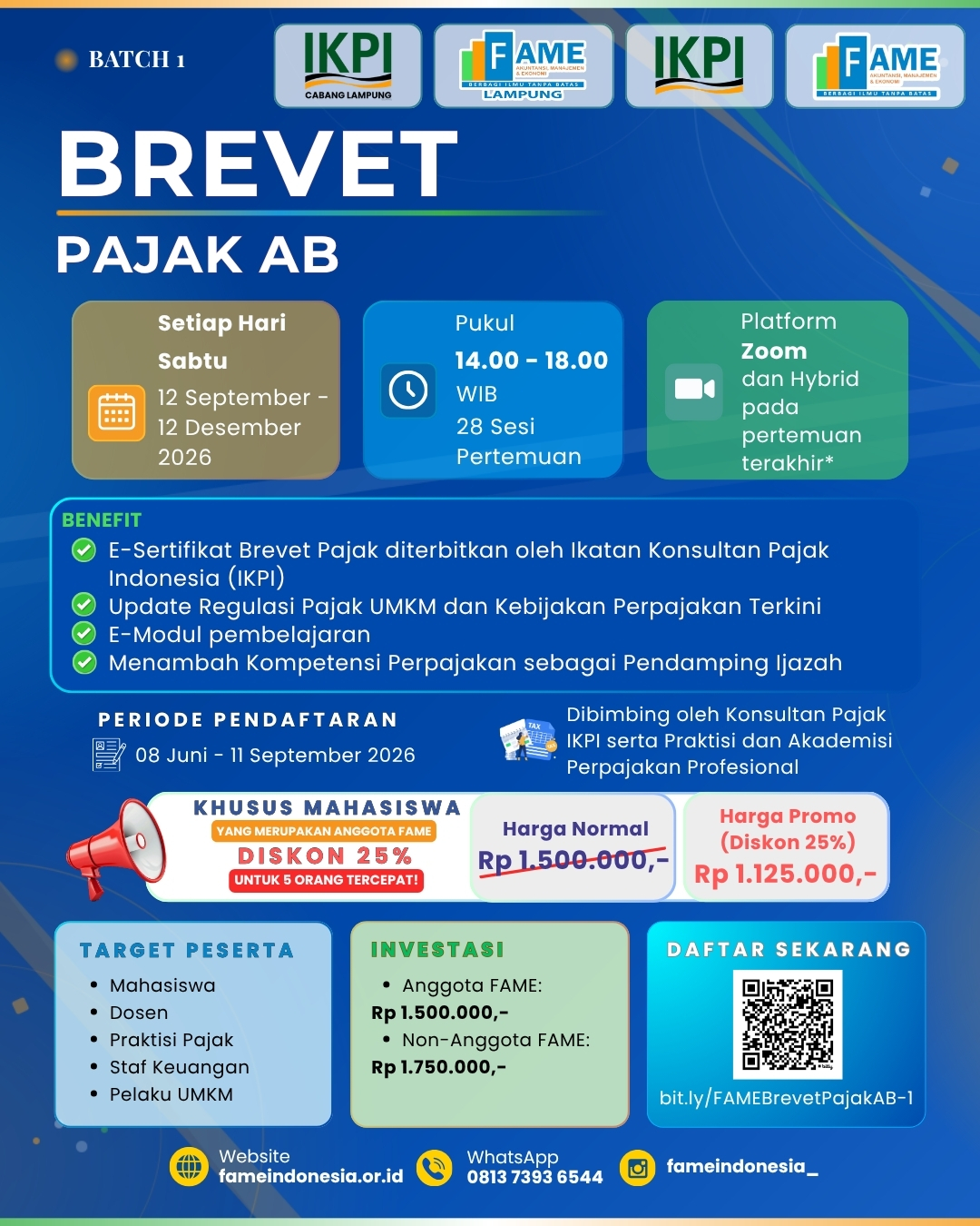 Pendidikan dan Pelatihan Brevet Pajak AB